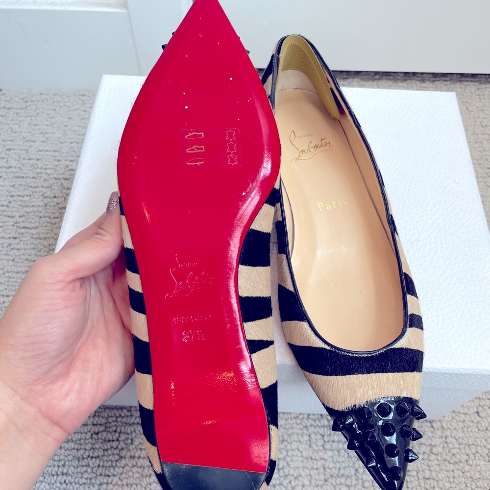 Christian Louboutin Pointed Toe Flats